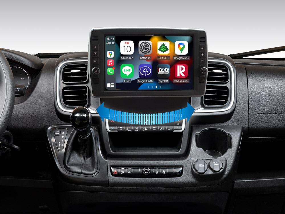 Alpine X903D-DU8S fejlett navigációs állomás