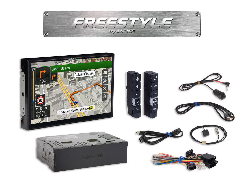 Alpine X903D-F fejlett navigációs egység