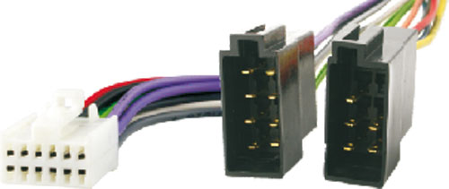 Panasonic 12 pin - ISO csatlakozó