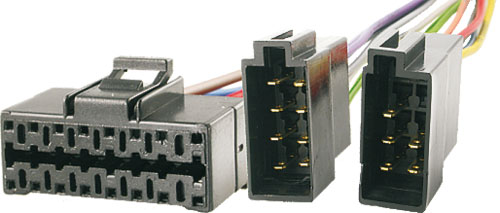 Panasonic 16 pin - ISO csatlakozó