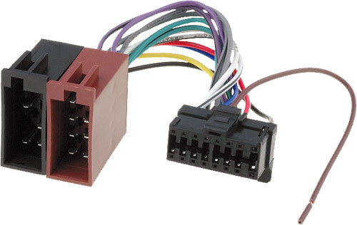 Panasonic 16 pin - ISO csatlakozó