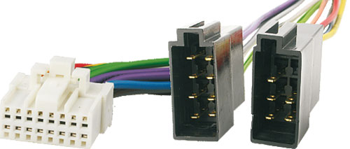 Panasonic 16 pin - ISO csatlakozó