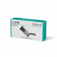 Carbon Collective Rechargeable LED Keychain Light – LUME Pocket zseblámpa