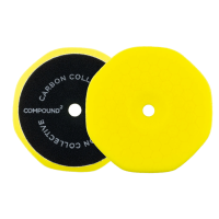 Carbon Collective HEX Foam Polishing Pad (Compound 2 - Yellow) - 5″ (125 mm) polírozó korong