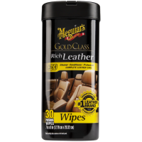 Meguiar's Gold Class Rich Leather Wipes (25 pack)