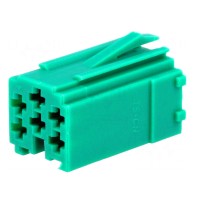 Zöld Mini ISO csatlakozó 4carmedia 331441-2
