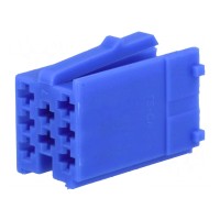 Kék Mini ISO csatlakozó 4carmedia 331441-3