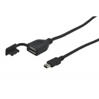 USB -> mini USB hosszabbító kábel