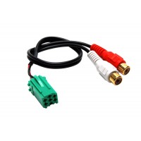 AUX audio bemenet Renault autórádióhoz