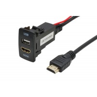 HDMI / USB aljzat Hondához