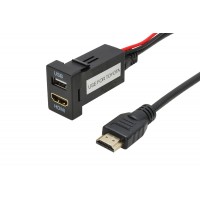 HDMI / USB csatlakozó Toyotahoz