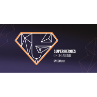 Gyeon Banner / Certified Detailer Superheroes of Detailing 200x90 cm fali banner