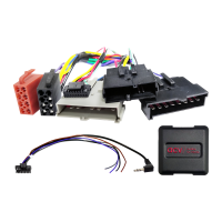 Kormánykerék gombvezérlő adapter Ford ACV SWC 42XFO001-0-hoz