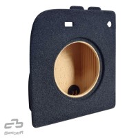 Basser 10"  OEM mélyláda doboz a Škoda Octavia III kombi járművekhez